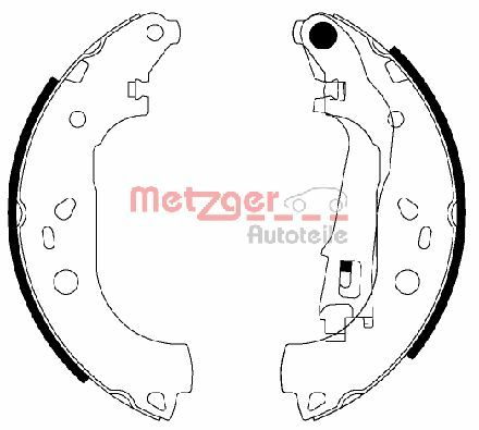 Brake Shoe Set (MG 210)