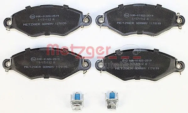 Brake Pad Set, disc brake (1170199)