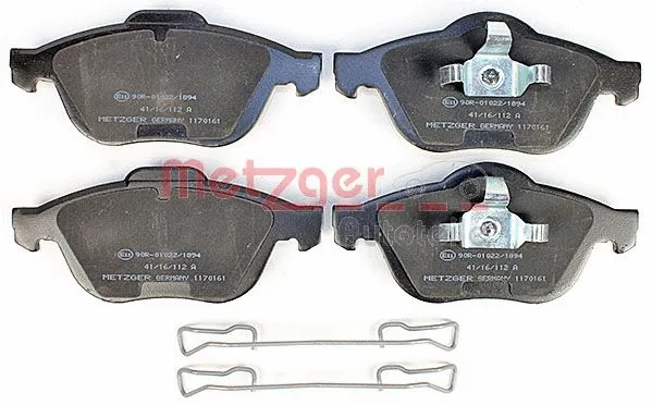 Brake Pad Set, disc brake (1170161)