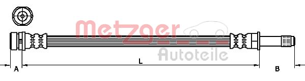 Brake Hose (4110449)