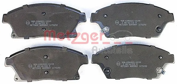 Brake Pad Set, disc brake (1170292)