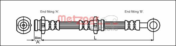 Brake Hose (4111985)