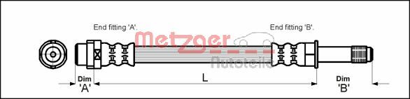 Brake Hose (4110331)