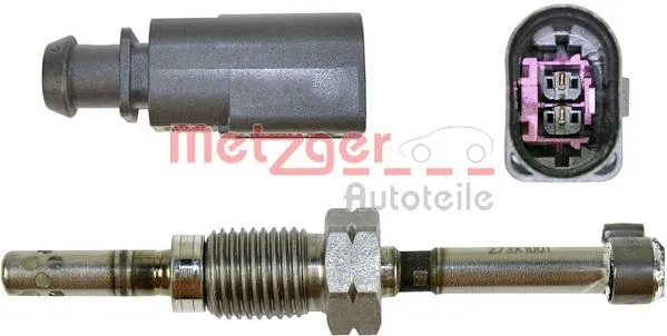 Sensor, exhaust gas temperature