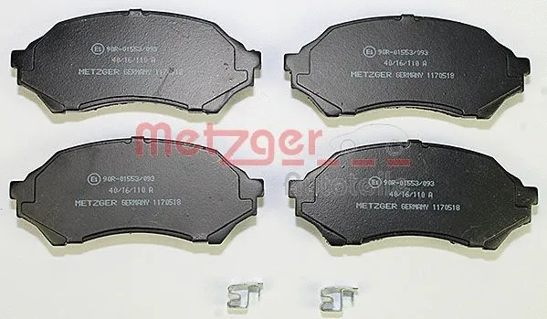Brake Pad Set, disc brake (1170518)