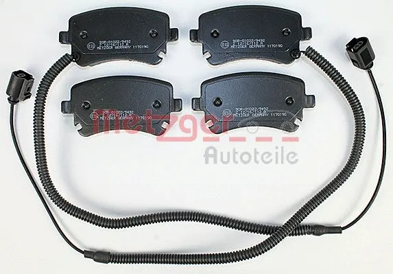 Brake Pad Set, disc brake (1170190)
