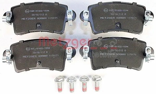 Brake Pad Set, disc brake (1170171)