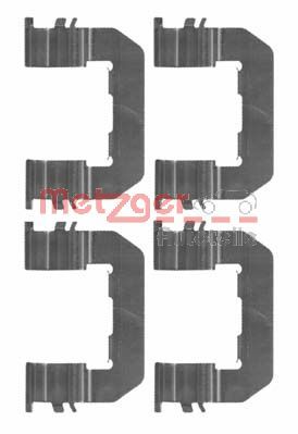 Accessory Kit, disc brake pad (109-1719)