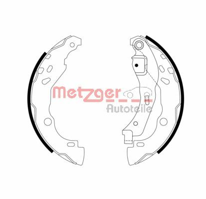 Brake Shoe Set (MG 968)