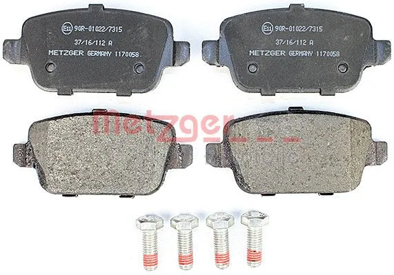 Brake Pad Set, disc brake (1170058)