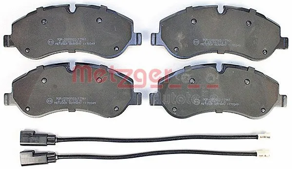 Brake Pad Set, disc brake (1170349)