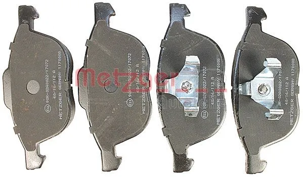 Brake Pad Set, disc brake (1170008)