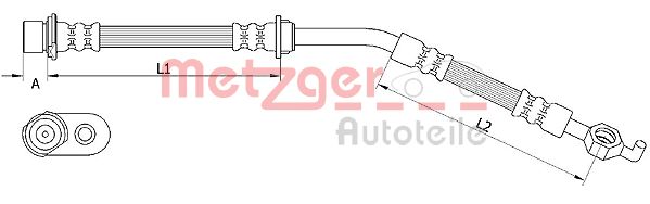 Brake Hose (4110966)