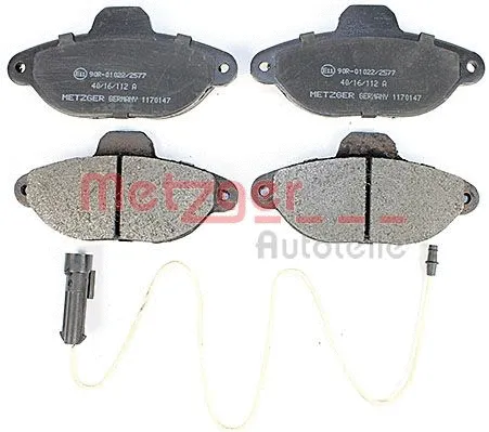 Brake Pad Set, disc brake (1170147)
