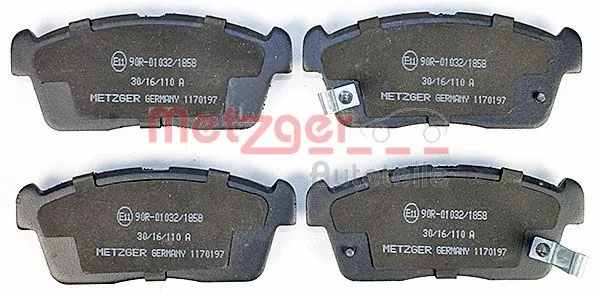 Brake Pad Set, disc brake (1170197)