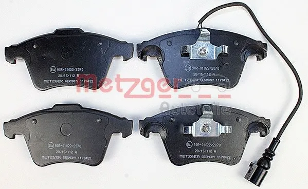Brake Pad Set, disc brake (1170422)
