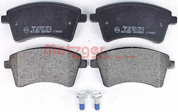 Brake Pad Set, disc brake (1170467)
