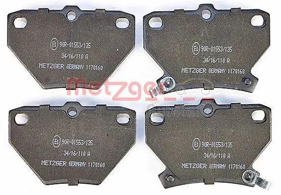 Brake Pad Set, disc brake (1170160)