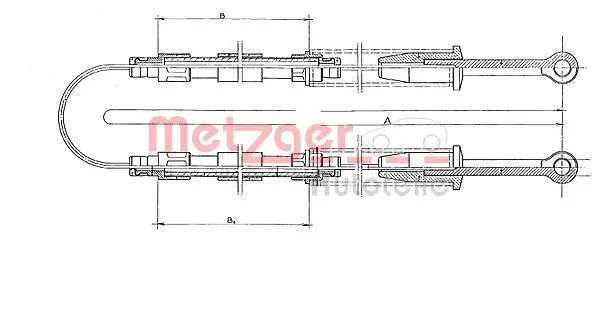 Cable Pull, parking brake (321.4)