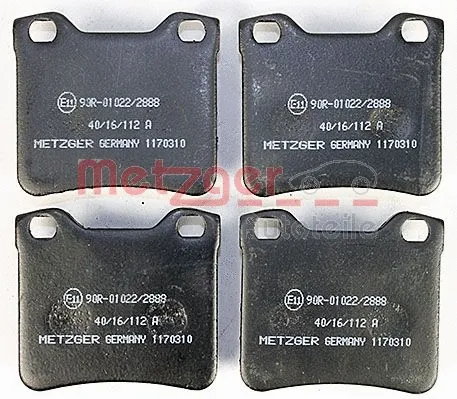 Brake Pad Set, disc brake (1170310)