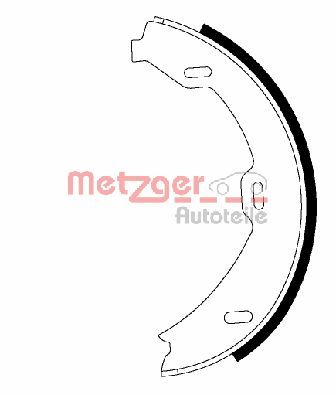 Brake Shoe Set, parking brake