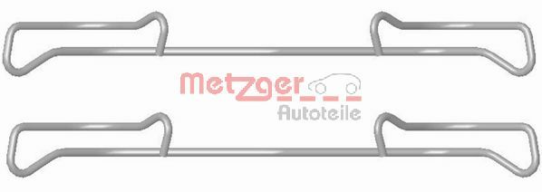 Accessory Kit, disc brake pad (109-1678)