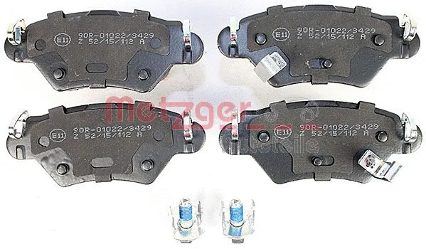 Brake Pad Set, disc brake (1170809)