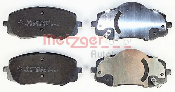 Brake Pad Set, disc brake (1170588)
