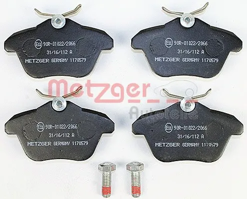 Brake Pad Set, disc brake (1170579)