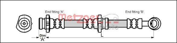 Brake Hose (4111992)