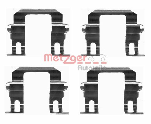 Accessory Kit, disc brake pad (109-1275)