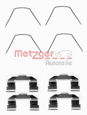 Accessory Kit, disc brake pad (109-1607)