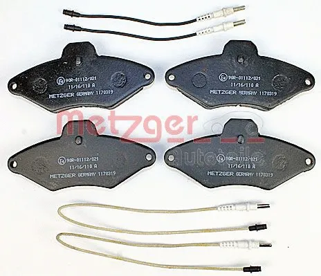 Brake Pad Set, disc brake (1170319)