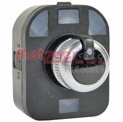 Switch, exterior rearview mirror adjustment