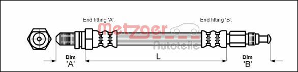 Brake Hose (4114804)