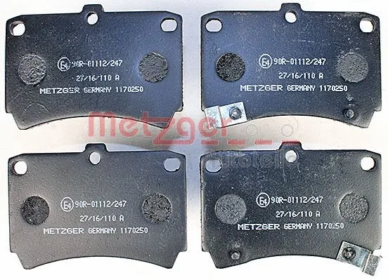 Brake Pad Set, disc brake (1170250)