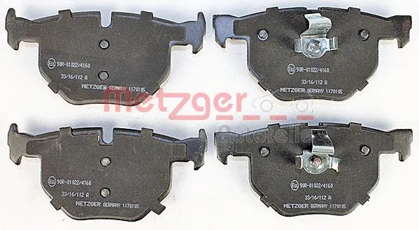 Brake Pad Set, disc brake (1170105)