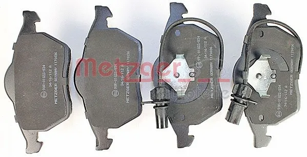 Brake Pad Set, disc brake (1170036)