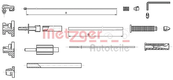 Accelerator Cable (10.1179)