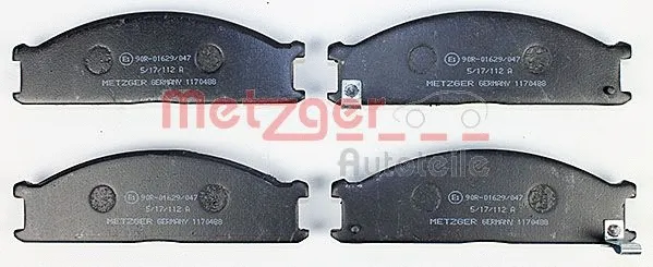Brake Pad Set, disc brake (1170488)