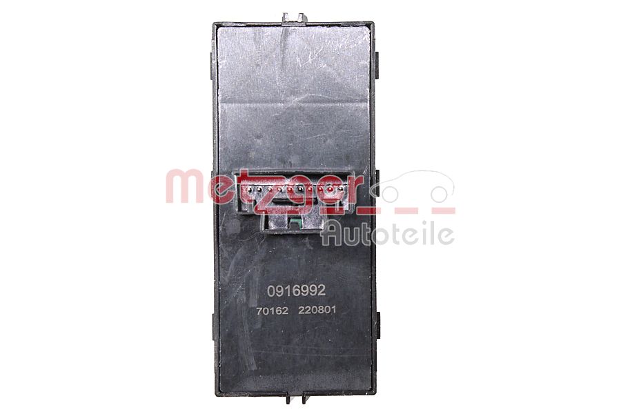 Switch, window regulator