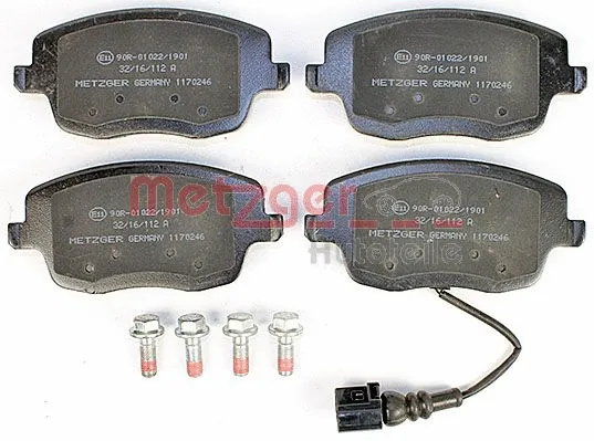 Brake Pad Set, disc brake (1170246)