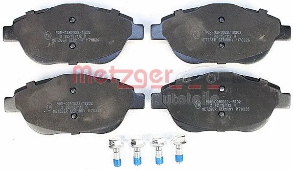 Brake Pad Set, disc brake (1170326)