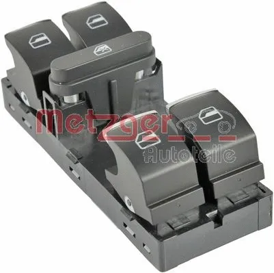 Switch, window regulator