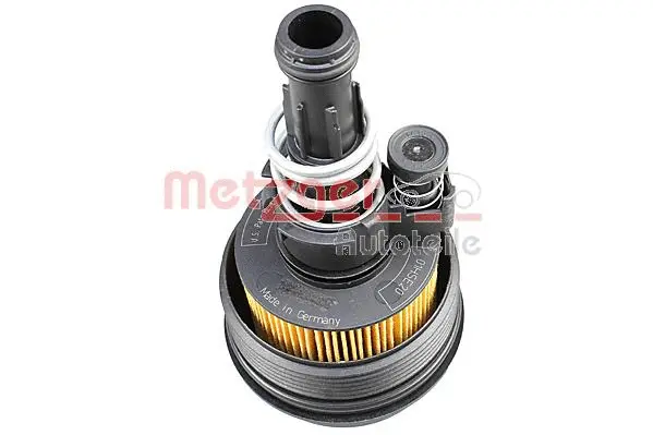 Cap, oil filter housing