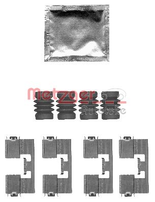 Accessory Kit, disc brake pad (109-1818)