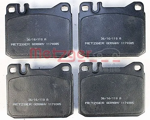 Brake Pad Set, disc brake (1170385)