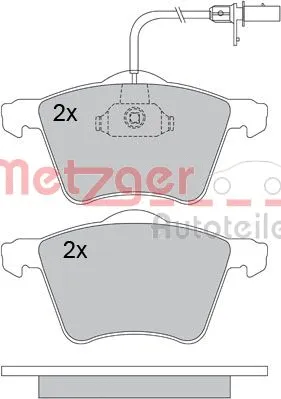 Brake Pad Set, disc brake (1170104)