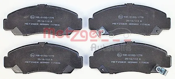 Brake Pad Set, disc brake (1170536)