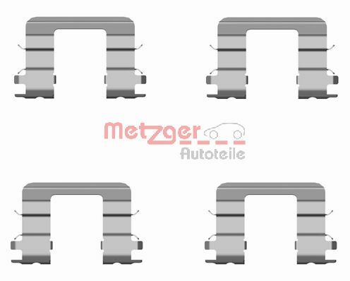 Accessory Kit, disc brake pad (109-1696)